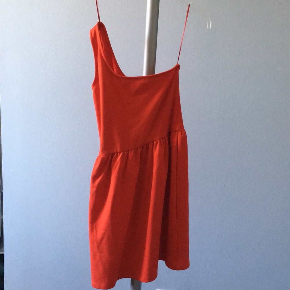Zara one shoulder dress